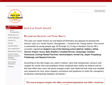 Tablet Screenshot of lisiyouthaward.org